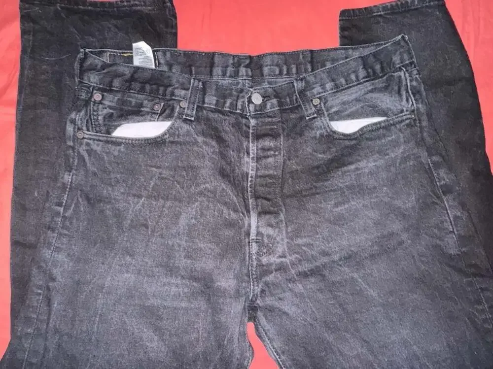 Levi's 501 Original Fit Black Jeans